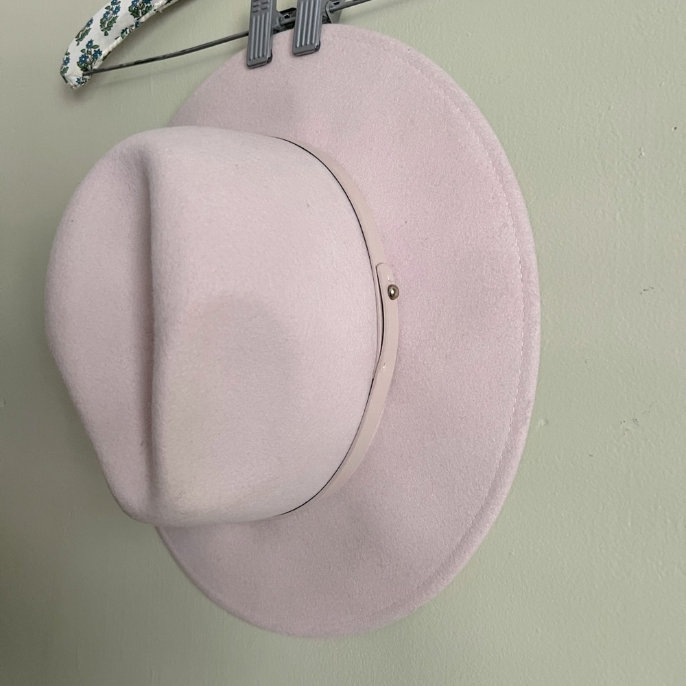 Wythe leather band felt hat